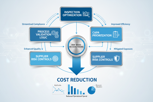 How to Use Risk-Based Decision-Making to Cut Operational Costs in Medical Device Manufacturing