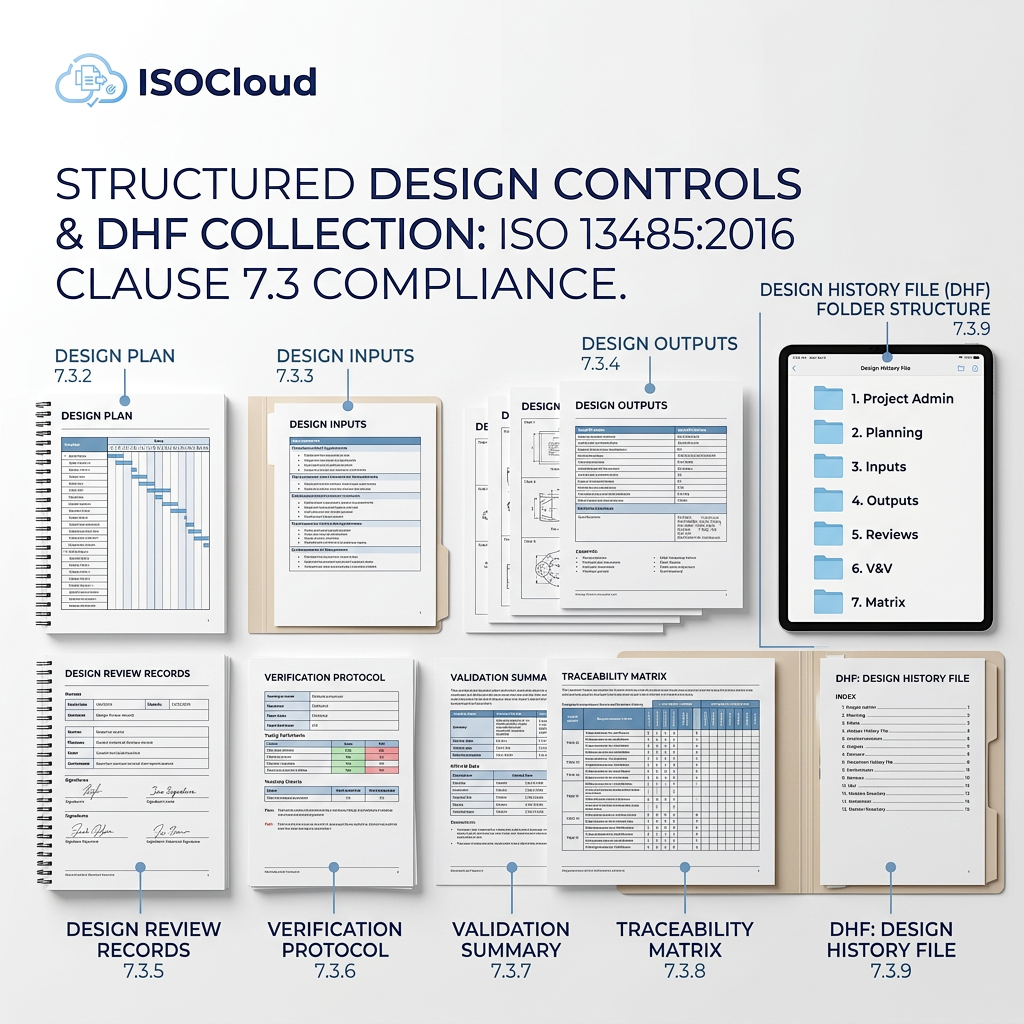 Design Controls, DHF & Clause 7.3