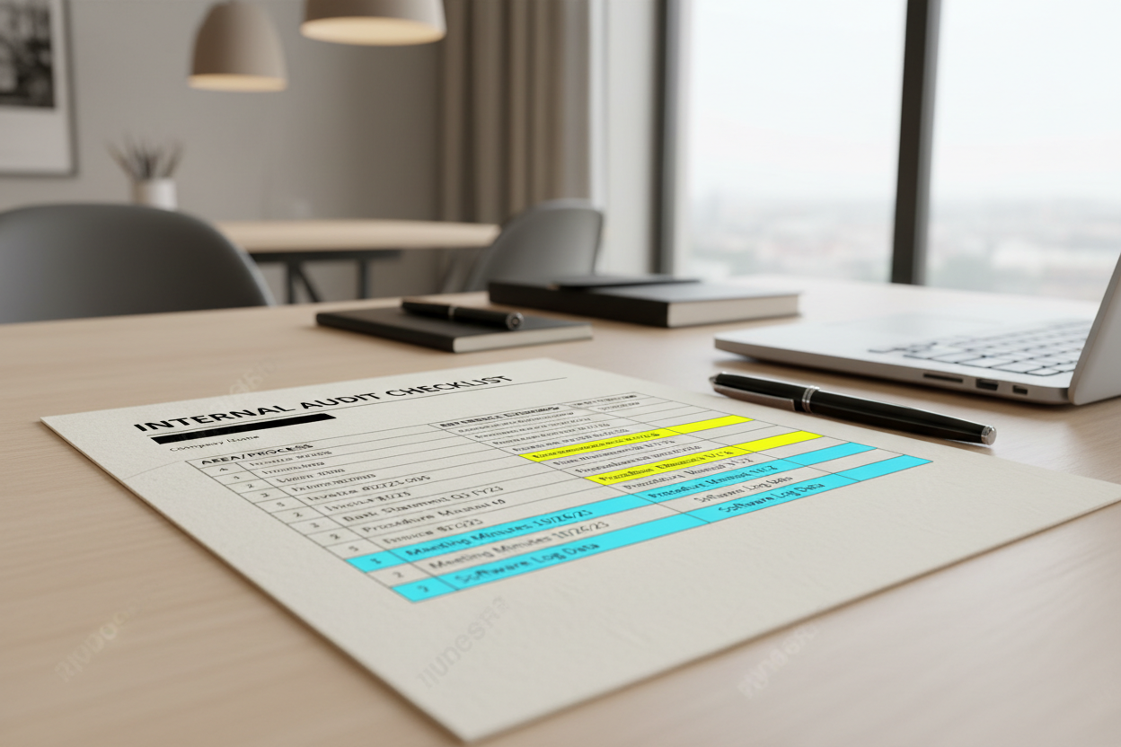 Internal Audit Systems & Checklists