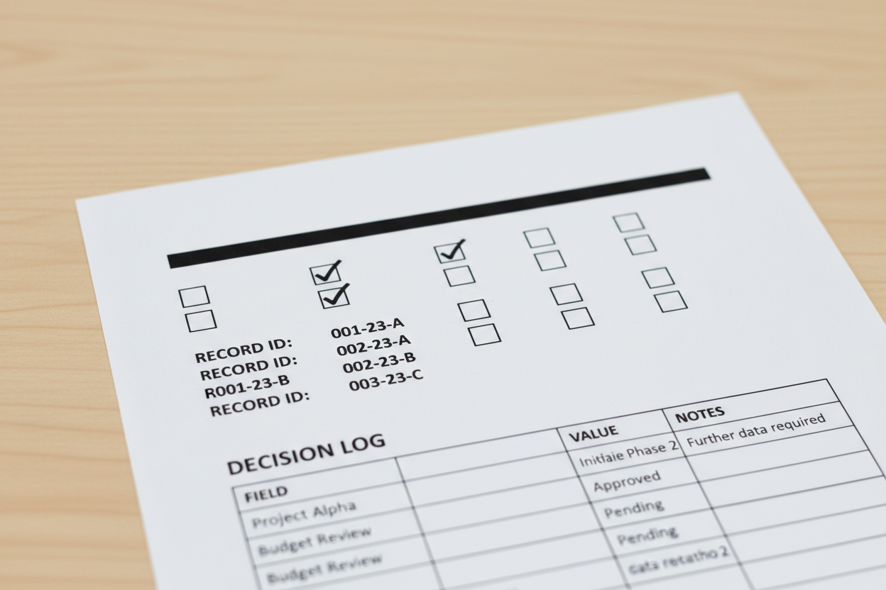 Execution Packs (Role-Specific Audit Defence)