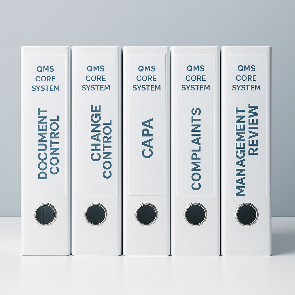 QMS Core System (Clauses 4–6 & 8)