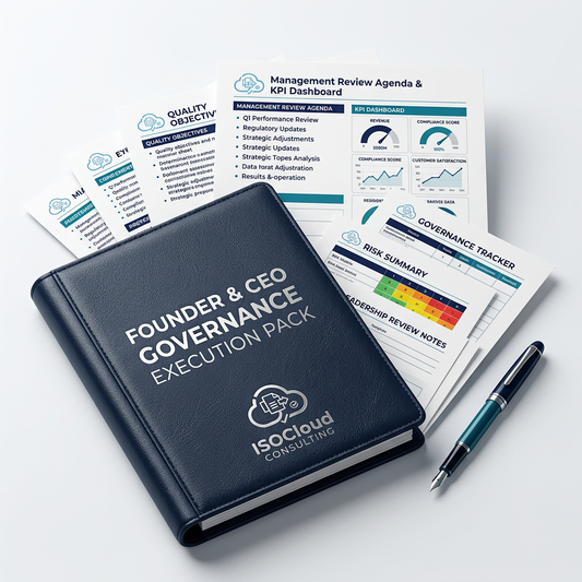 Founder & CEO Governance Execution Pack