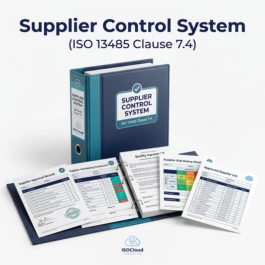 Supplier Control System (ISO 13485 Clause 7.4)