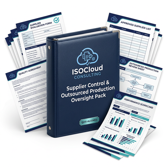 Supplier Control & Outsourced Production Oversight Pack