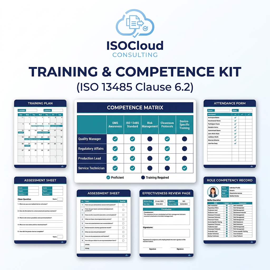Training & Competence Kit (ISO 13485 Clause 6.2)
