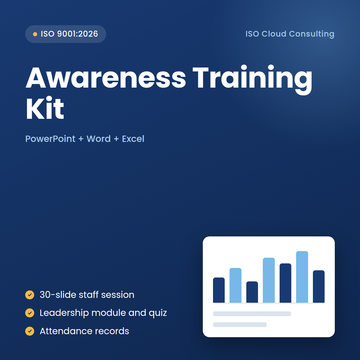 ISO 9001:2026 Awareness Training Kit