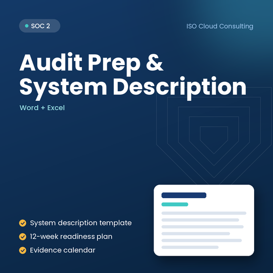 SOC 2 Audit Prep and System Description Kit cover